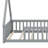 Tent-Shaped Teepee Bed With Safety Rails-156248338
