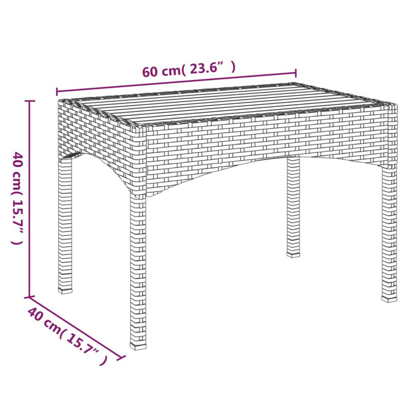 Ensemble de conversation pour 6 personnes avec coussins, gris
