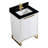 24'' Single Bathroom Vanity with Stone Top-276882840-276882839