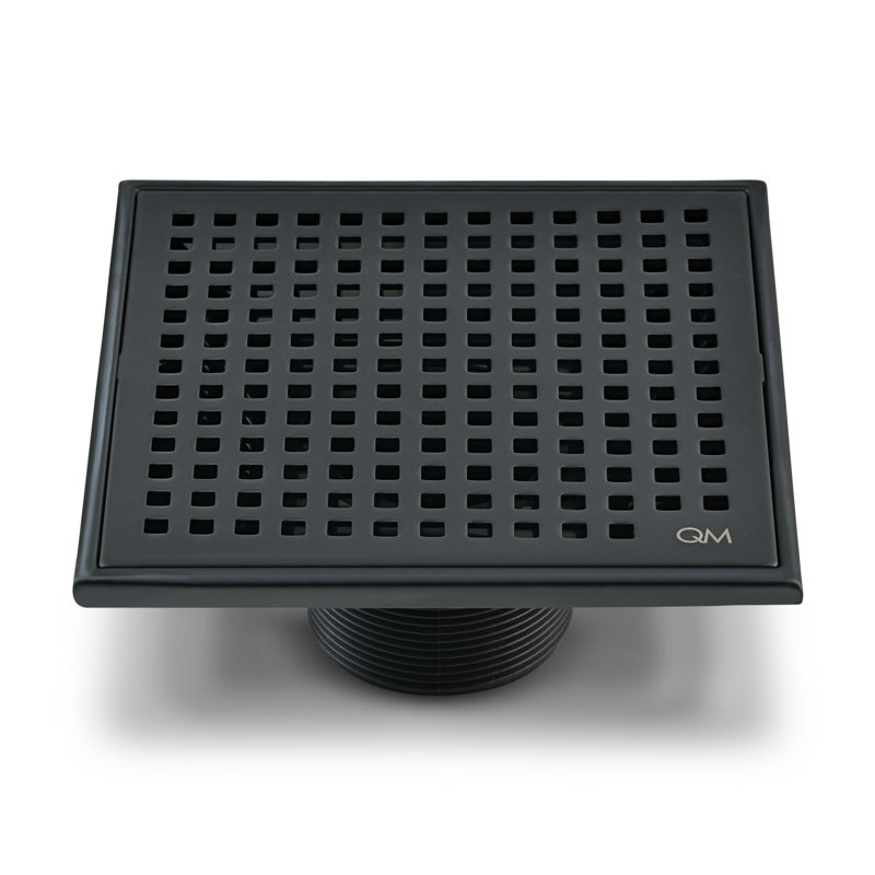 6'' W Grid, Black