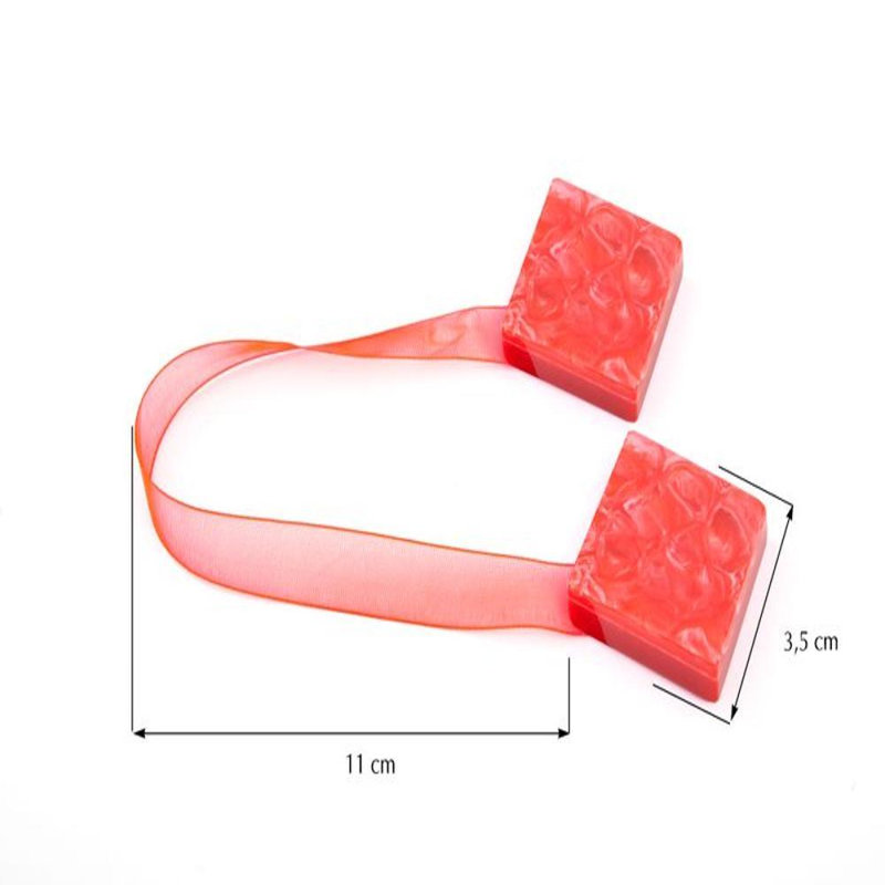 Zilwaukee Fabric 10cm Curtain Tieback, Red