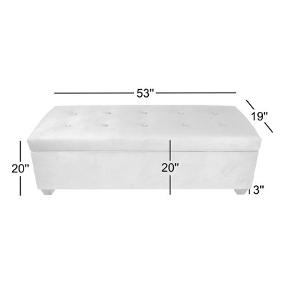 Upholstered Storage Bench