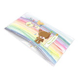 Tapis rectangulaire mauve / jaune / brun en polyamide tissé à la machine Ileanac
