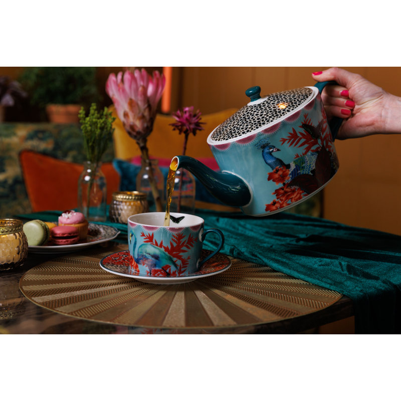 Mikasa x Sarah Arnett Porcelain Teapot, 1100ml