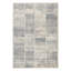 Tapis abstrait gris fait à la machine-800587121