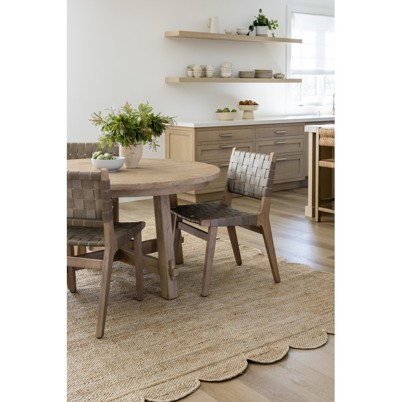 Pure Salt By Momeni Parikia Hand Woven Jute Natural Area Rug 8' X 11', Round 8'