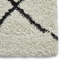 Machine Woven White/Black Rug-70523303
