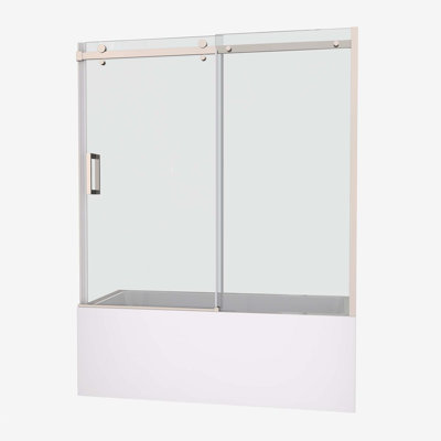 Bathtub Glass Shower Door,Sliding Door,With Tempered Glass