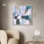 "Blue Reverie II", reproduction d'art sur toile par Art Remedy, cadre blanc, 30 x 30-1485295362-1485295360