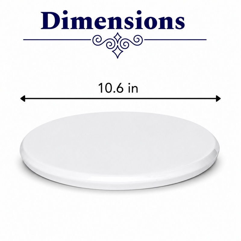 SLIDE IVORY Premium Porcelain Plate