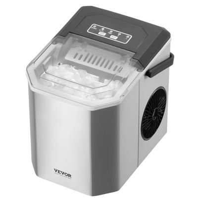 Portable Countertop Ice Maker 26Lbs/24H Self-Cleaning with Scoop Basket Home Bar