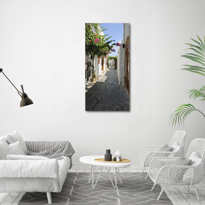 A Charming Path - Wrapped Canvas Print