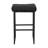 Upholstered Counter Stool with Metal Frame-1319523294