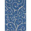 Tapis intérieur / extérieur bleu / gris Hornersville-636085687