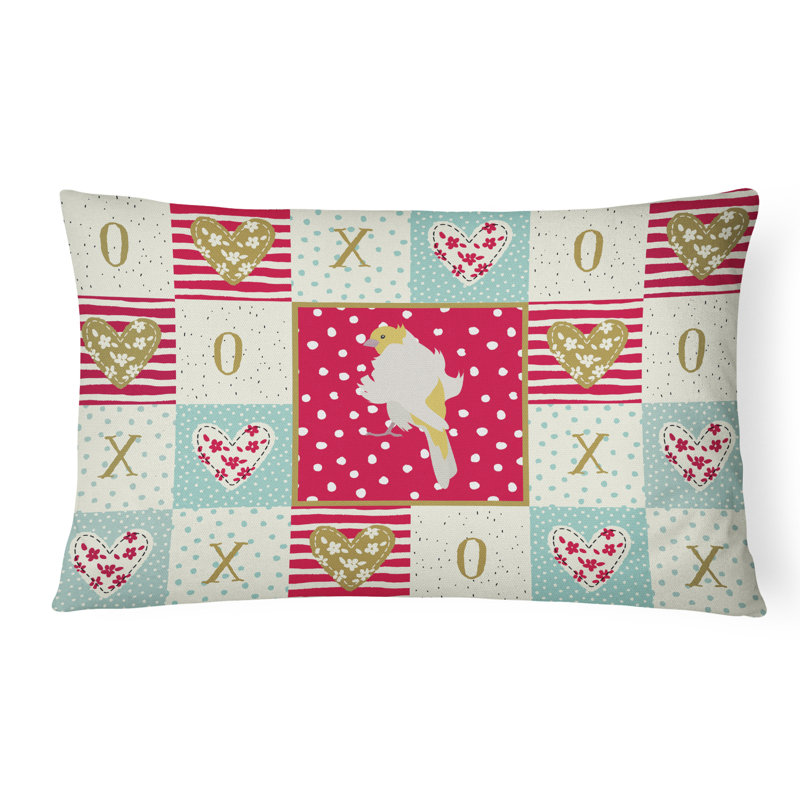  Coussin lombaire intérieur / extérieur Parisian Trumpeter Canary Love