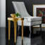 Modern History End Table
