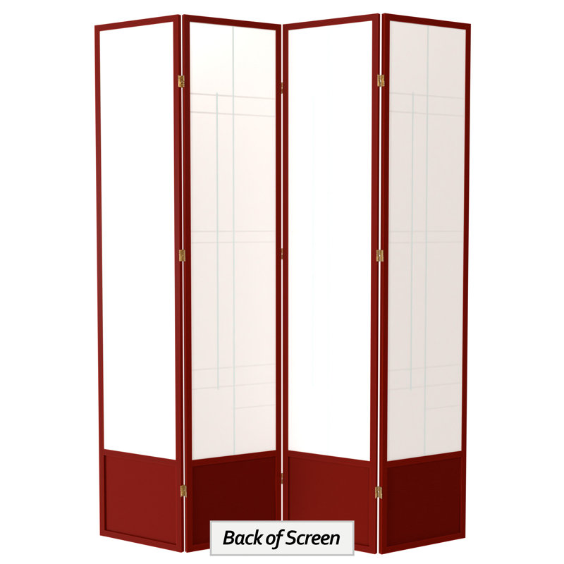 Cloison pliante Clara, Bois de rose, 4