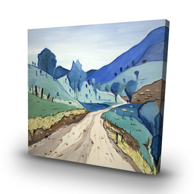 Tuscany trail - 32"x32" art on canvas