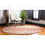 Tapis rouge / brun Handan-20513996