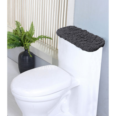 Couvercle de réservoir lavable à la machine 100% coton Franciska de Home Weavers - 10 po x 22 po