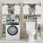 Over The Toilet Storage Cabinet With Sliding Doors-719560837