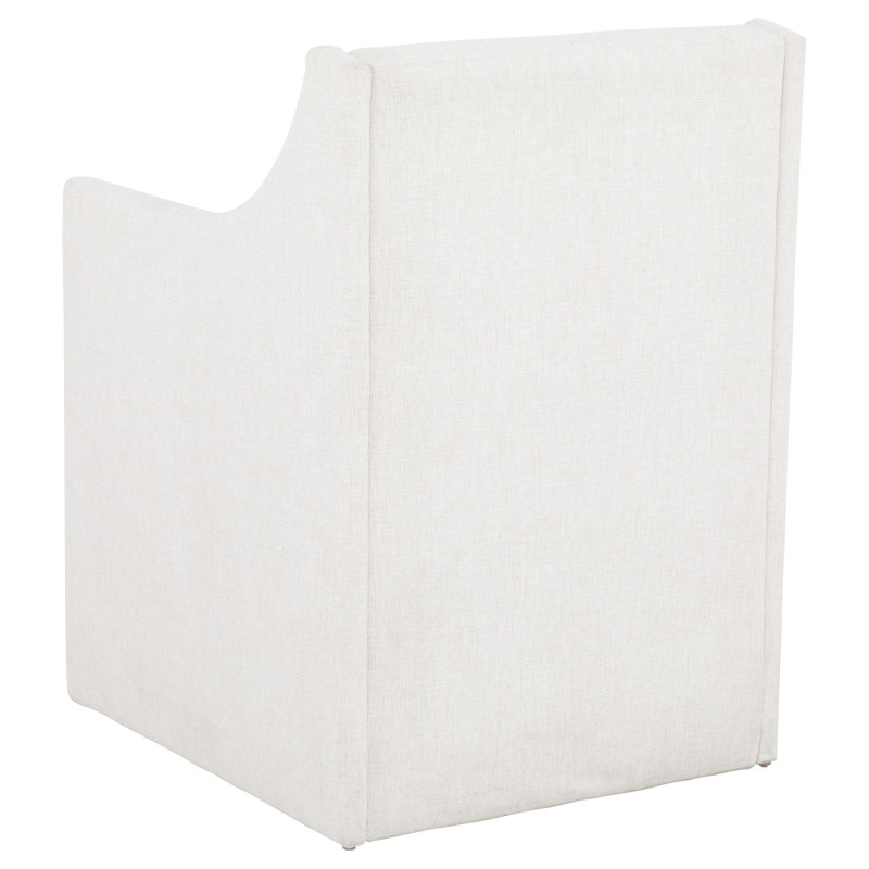 Upholstered Arm Chair, 4834 White