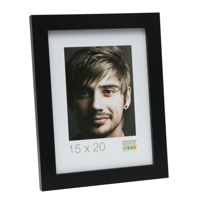 Black Wood Matte Picture Frame