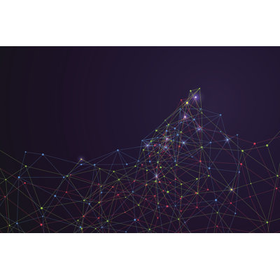 Internet Connection - Wrapped Canvas Print
