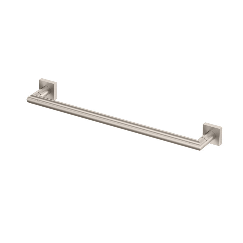 Porte-serviettes Glam Too, H 1,75 po x L 19,75 po x P 3,25 po, Nickel satiné