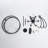 6 - Light Dimmable Caged Drum Chandelier