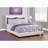 Bed, Transitional Upholstered Bed, Bed Frame, Low Profile Format Platform Bed-106590318-106590315