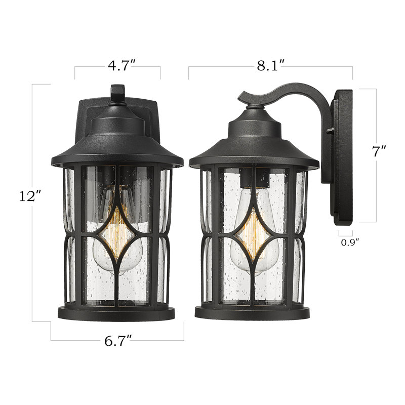 Wall Light, Black