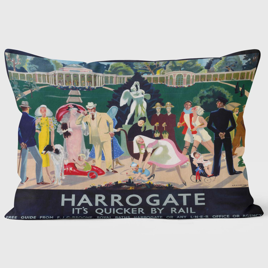 Harrogate LNER 1934 - National Railway Museum Cushion
