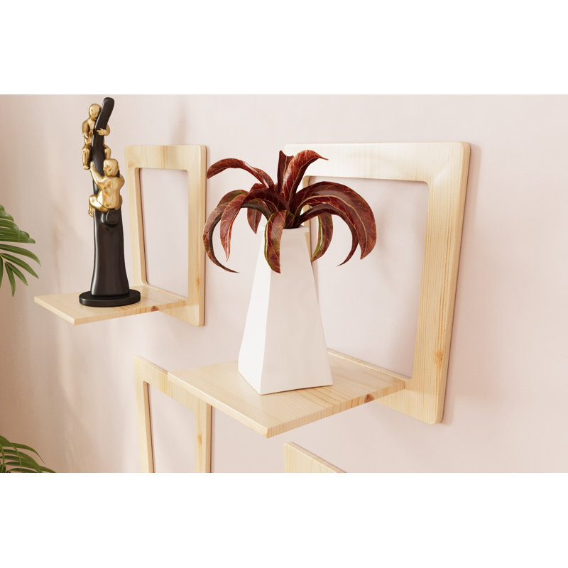 Locelso Wood Floating Shelf