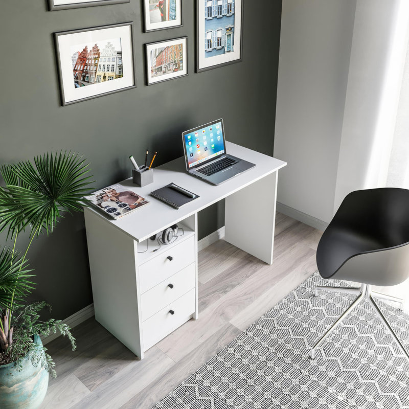 Fabiana Writing Desk, White