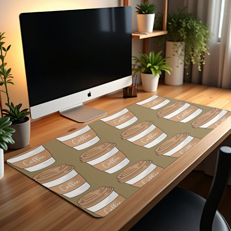 Polyester Desk Pad, 23.6x13.8