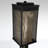 BRAMA LED Outdoor Post Light, Black