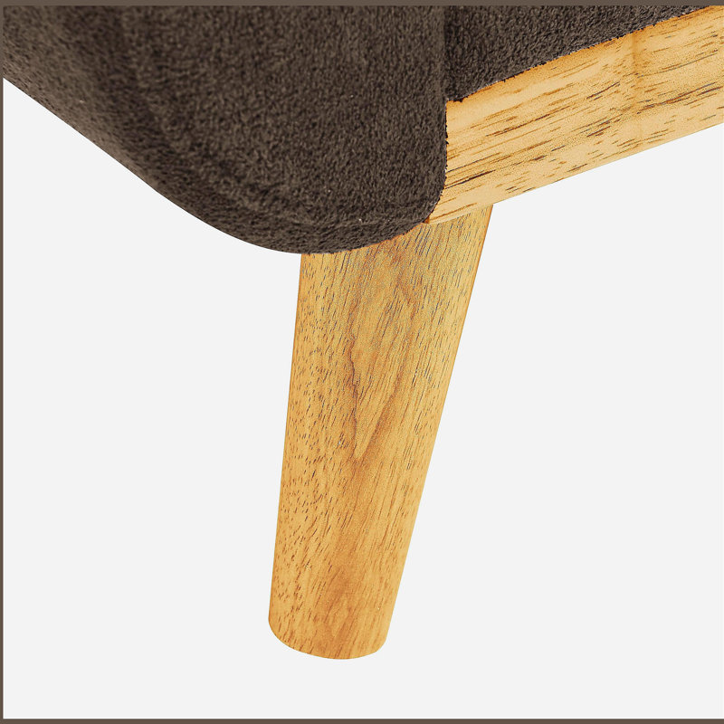 Causeuse Aucteraden, Brun foncé