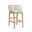 Amadora Bar Chair - Silver-580460310