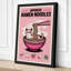 Ramen Cat Dreams Modern - Wrapped Canvas-1580684905-1580684904