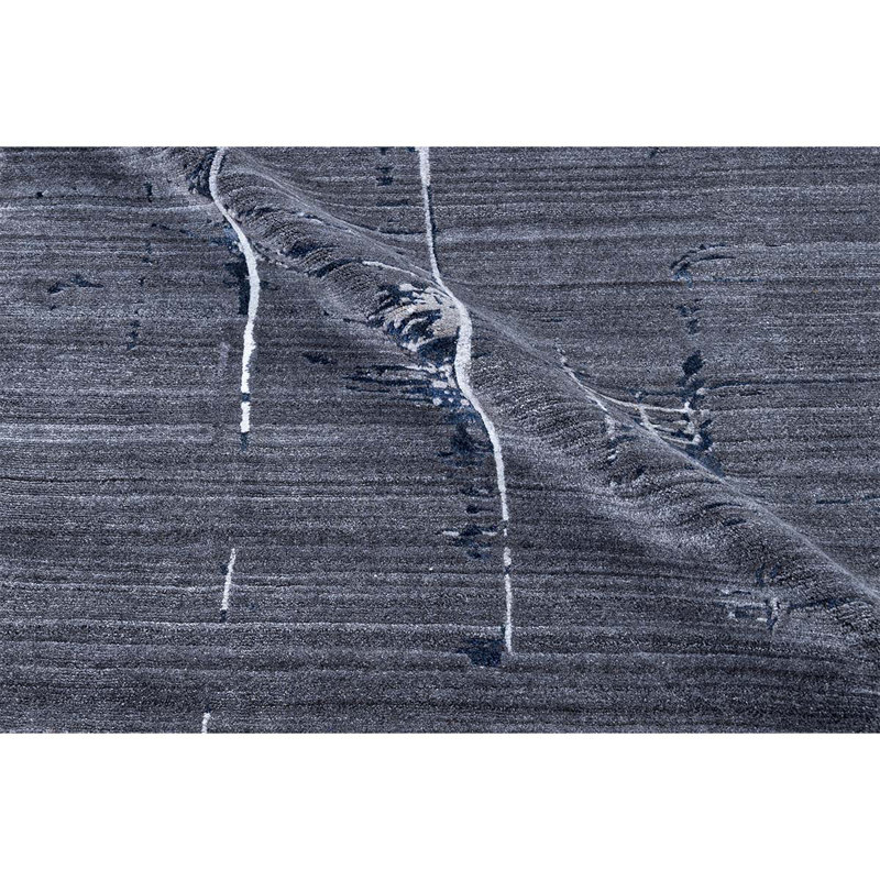 Area Rug in Charcoal, Rectangle 10' x 14'