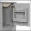 Meuble-lavabo autoportant de 20 po avec lavabo en céramique, tiroirs à fermeture en douceur et portes