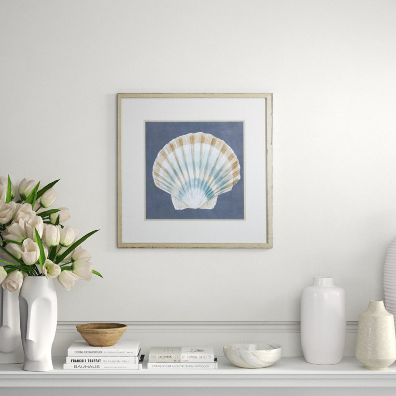 Shell On Slate III Print by Meagher