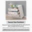 Armoire à 3 portes Camberly avec bois d'ingénierie durable, finitions multiples et solutions de rangement polyvalentes pour les maisons modernes.