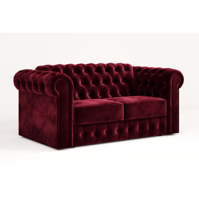 Jay-Be® Chesterfield Sofa Bed with e-Sprung™ Mattress - Two seater - Luxe Velvet