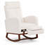 Chaise berçante avec repose-pieds Teedy-228369177