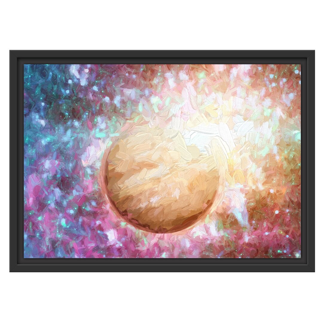 Gerahmtes Wandbild Planet JupiterUniversum Kunst