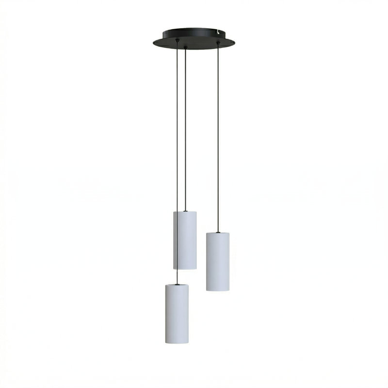 Bludovice 3 - Light Cluster Pendant, White