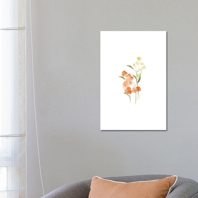 Spring Blooms No. 3 by Melissa Selmin - Wrapped Canvas Painting, 66.04 cm H x 45.72 cm W x 1.91 cm D