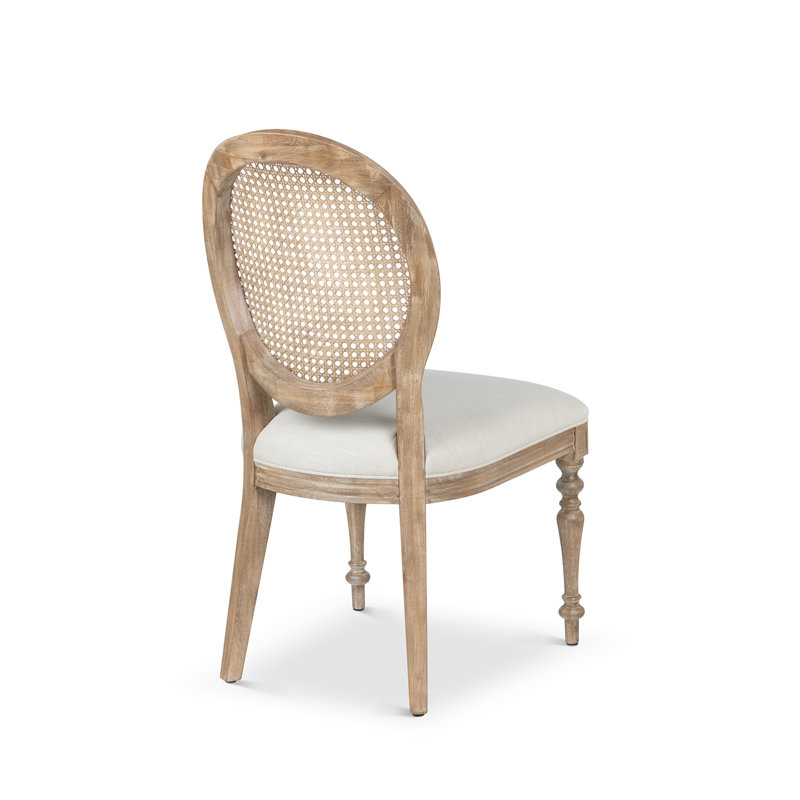 Upholstered Dining Chair, Driftwood